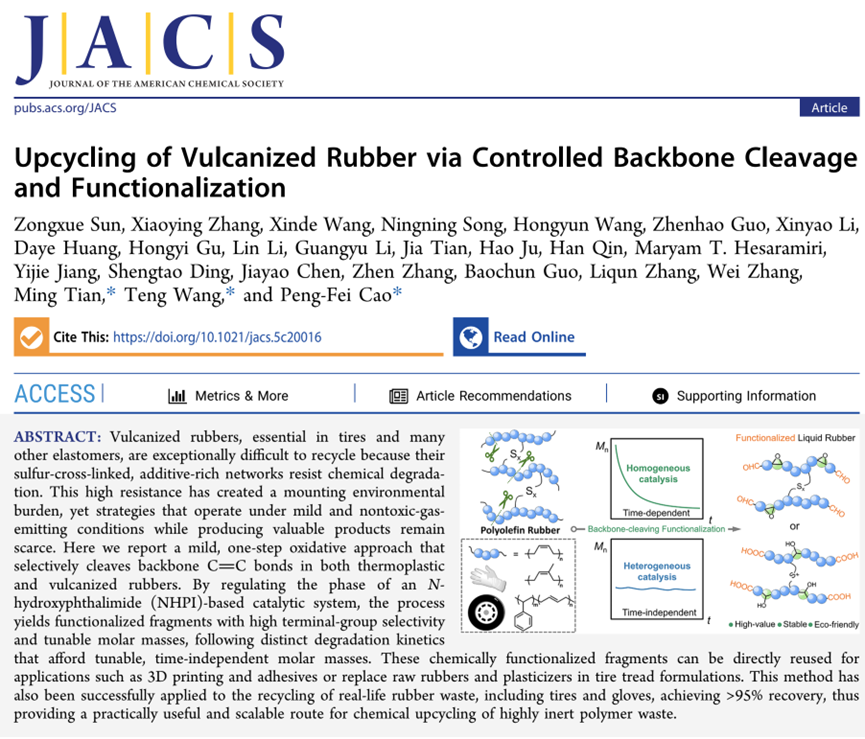 <a href='/english/2026/0312/c13700a217507/page.htm' target='_blank' title='An Excellent Paper Published on JACS by Prof. Ming Tian and Collaborators'>An Excellent Paper Published on JACS by Prof. Ming Tian and Collaborators</a>
